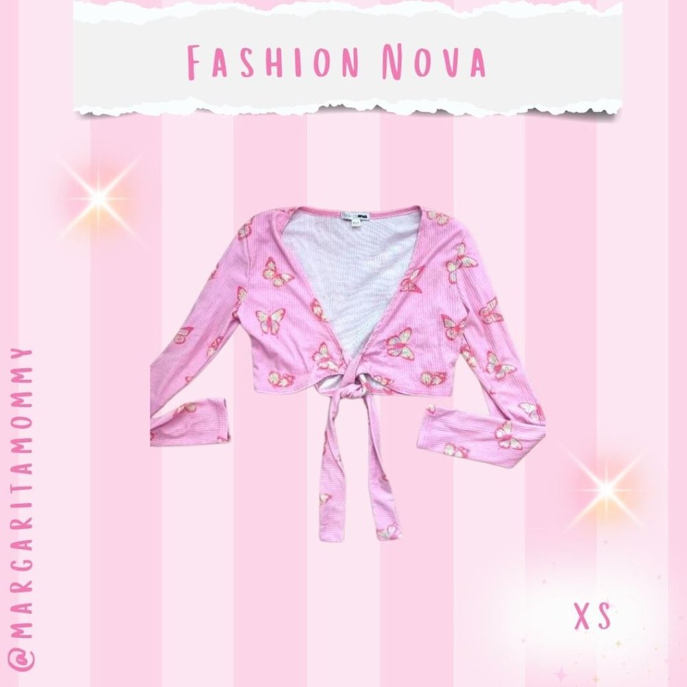 Fashion Nova Pink Crop Top
